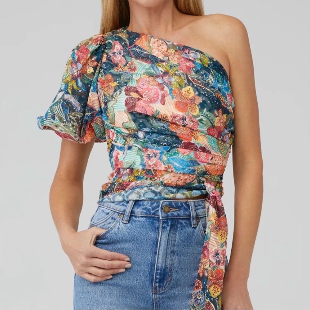 Amanda Uprichard Bexley Top in Seville